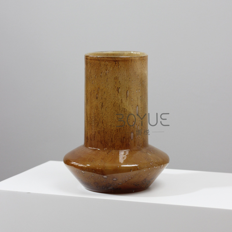 中古风创意简约芬顿诧寂风法式复古水培鲜花干花高级感花艺装饰品