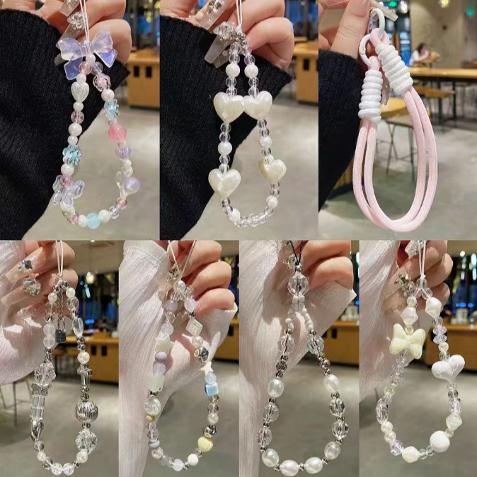 手机壳通用挂绳防丢防摔耐用便携手链手绳可爱小清新男女款