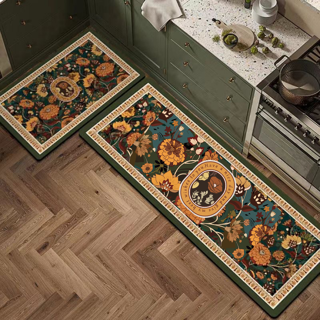 【拍一发二厨房地垫】加厚免洗硅藻泥地垫速干专用地毯脚垫