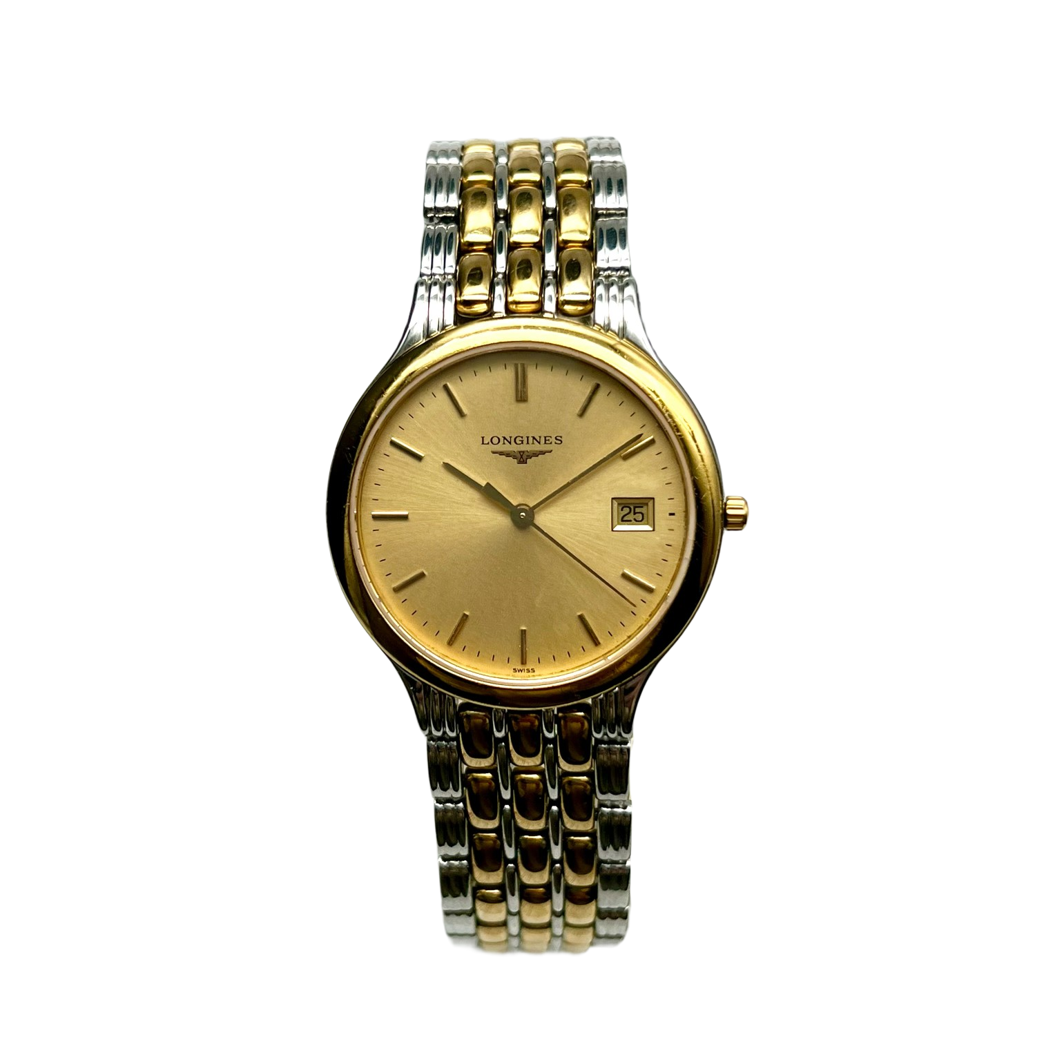 90新 Longines/浪琴 绅博/浪琴/L5.649.3/33.5mm/石英/单表优雅