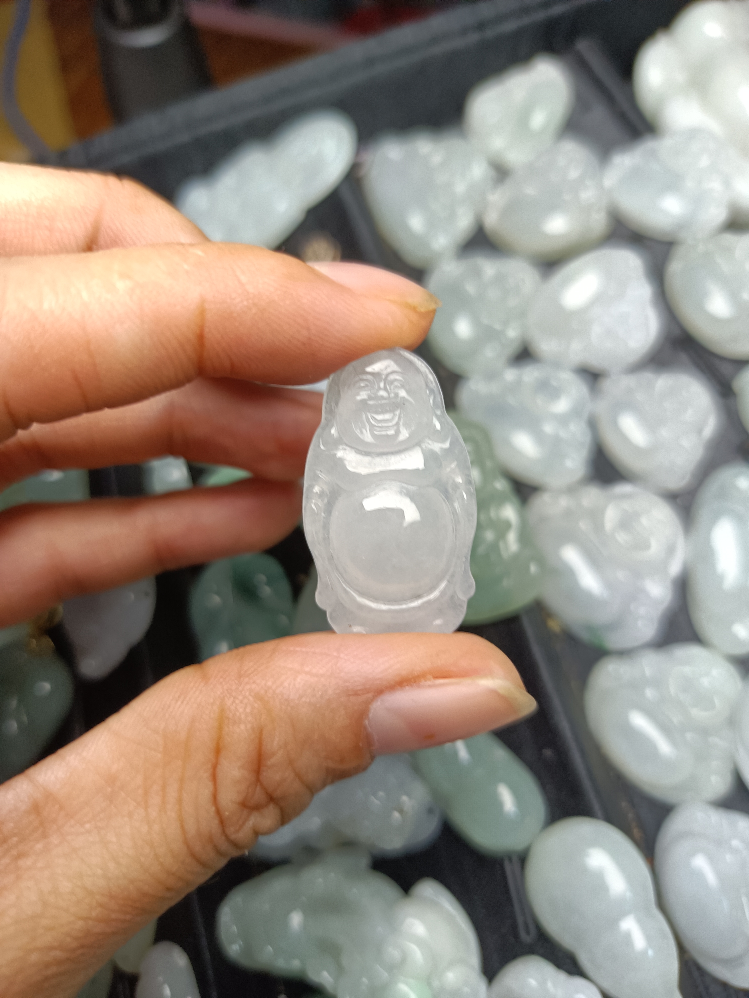 站佛  缅料a货  手工雕刻