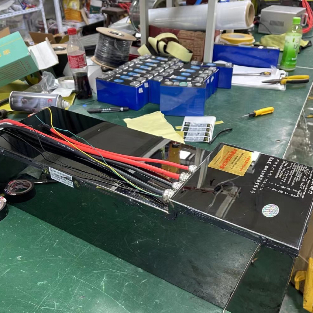 嗨大叔动力电动车外卖车九号高性能锂电池大单体72V120Ah