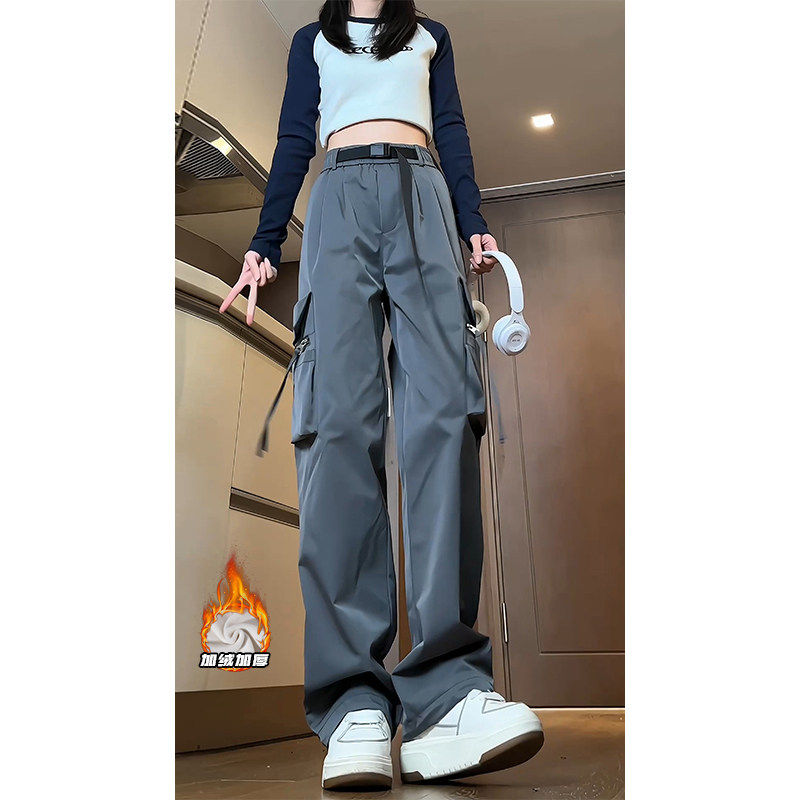 三防暴雨级大黄靴搭配马丁靴的冲锋裤男款秋冬加绒防水防风登山裤