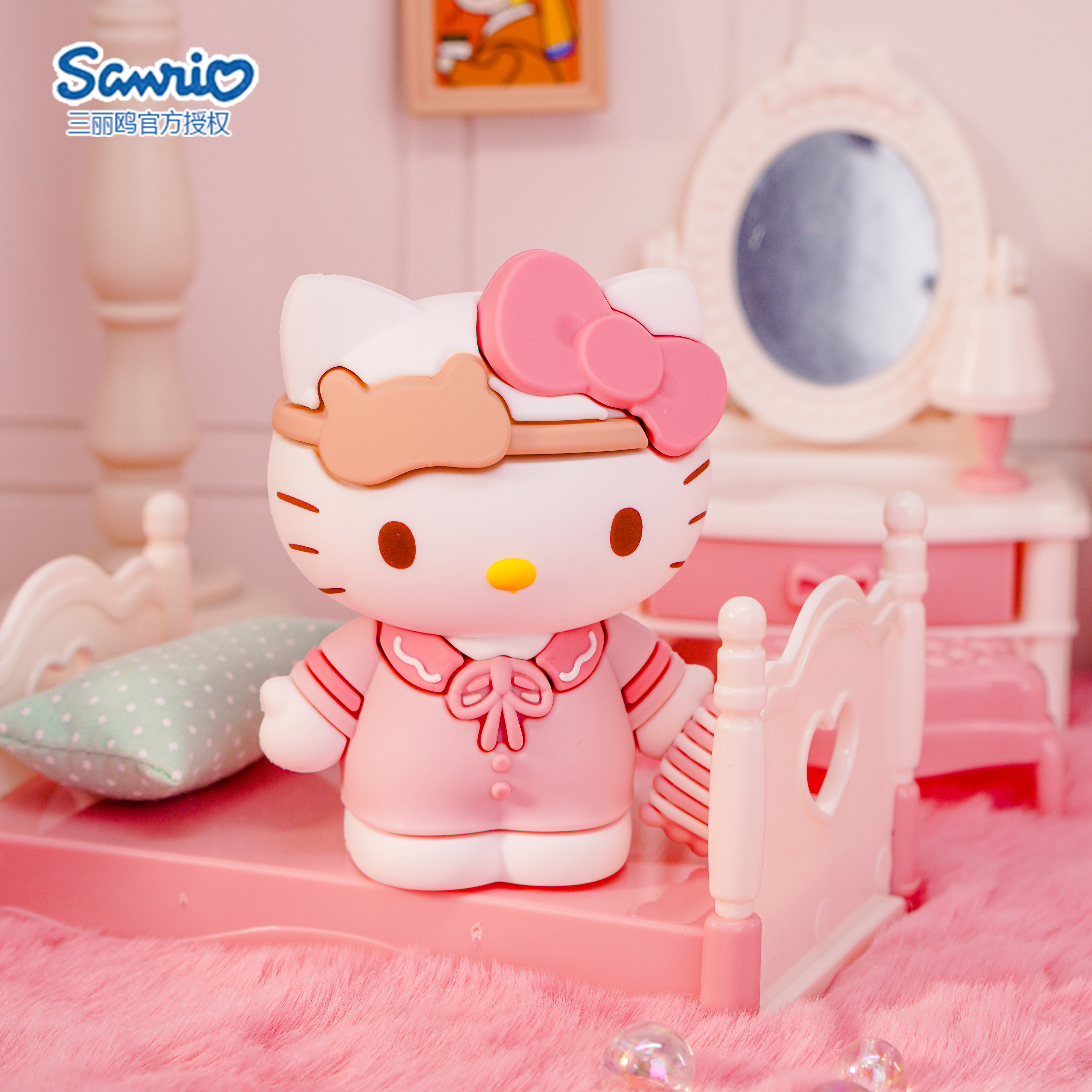 三丽鸥换装日记HelloKitty系列公仔端盒可爱礼物少女心潮玩摆件