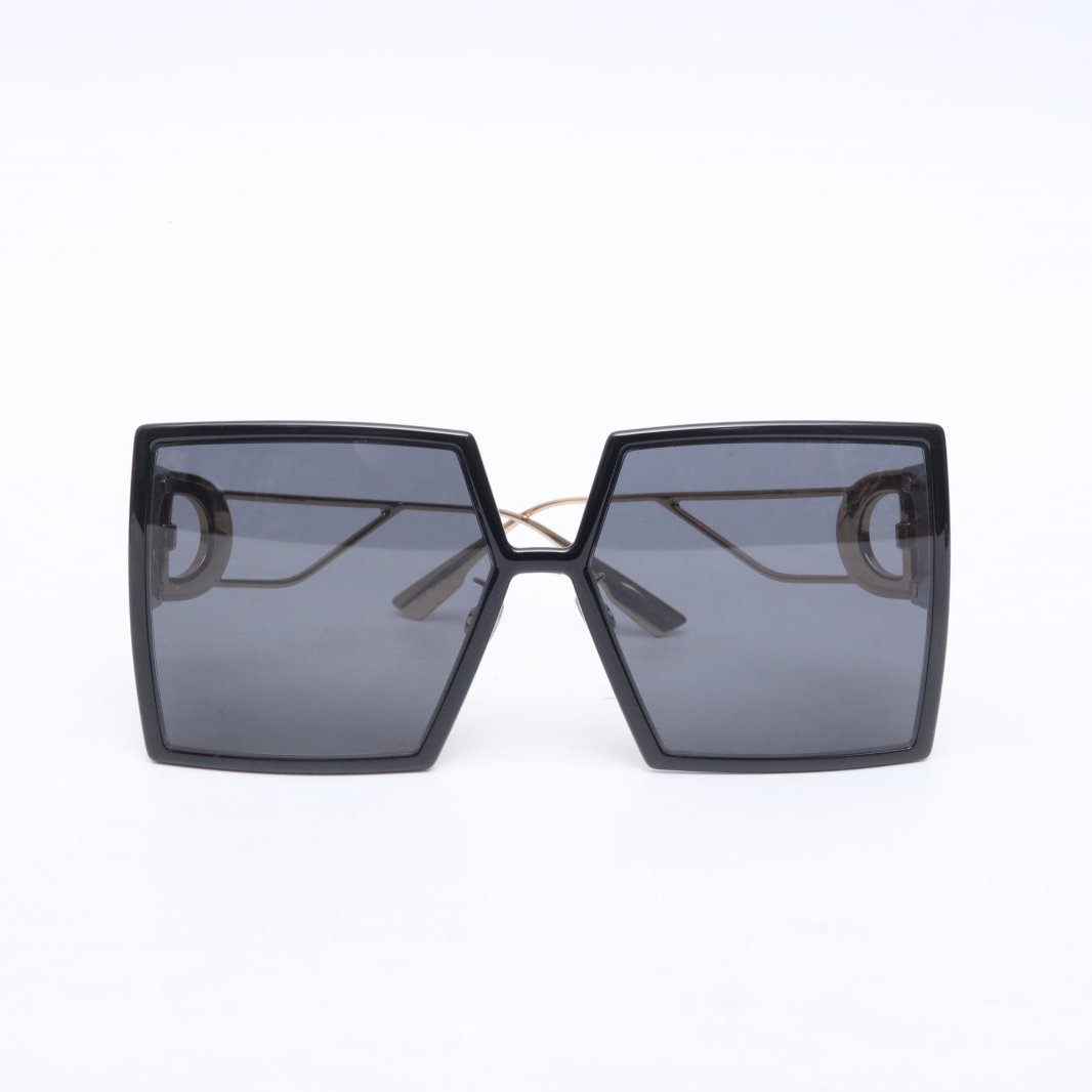 99新 DIOR/迪奥 侧边CD LOGO 方框 墨镜 黑色 P244897115