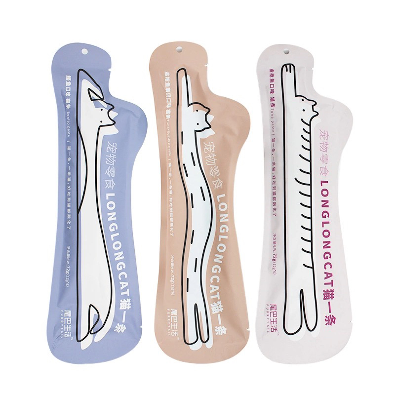 【尾巴生活】猫一条猫条零食猫咪肉泥营养无诱食剂成幼猫