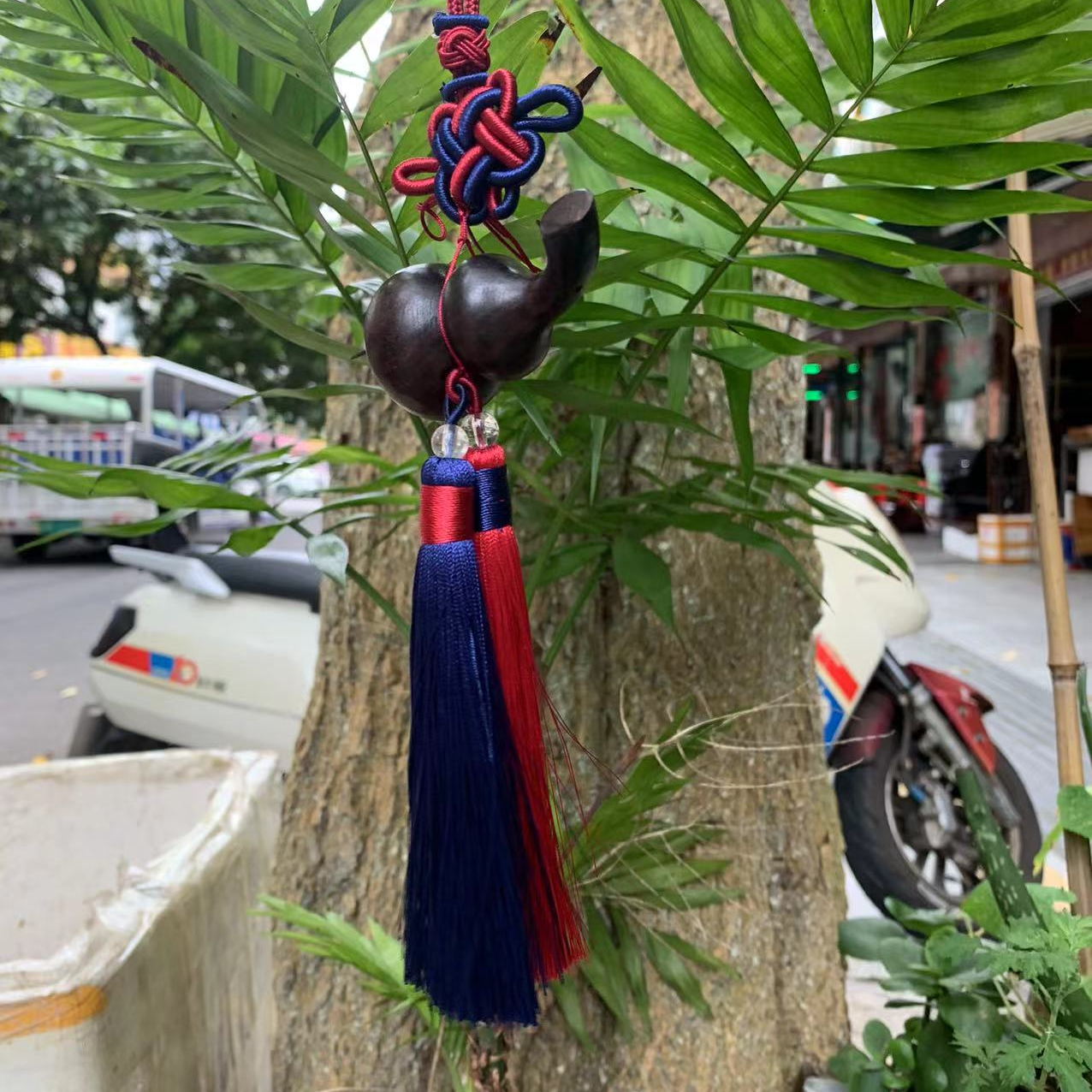 酸枝木葫芦创意车挂件