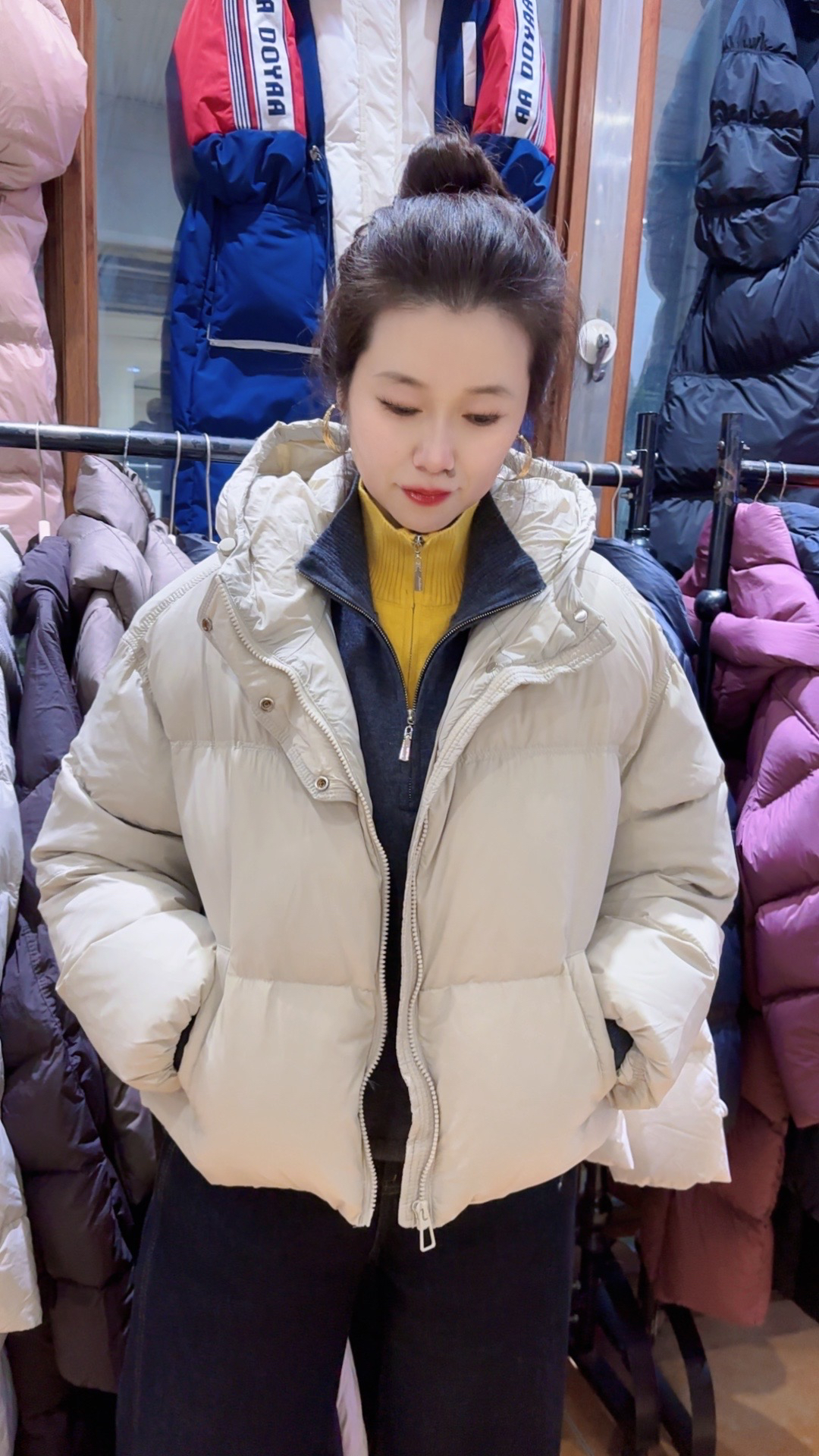 时尚爆款外套搭配女