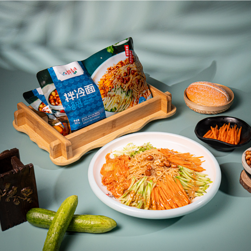 韩香汇拌冷面307克/袋*5袋