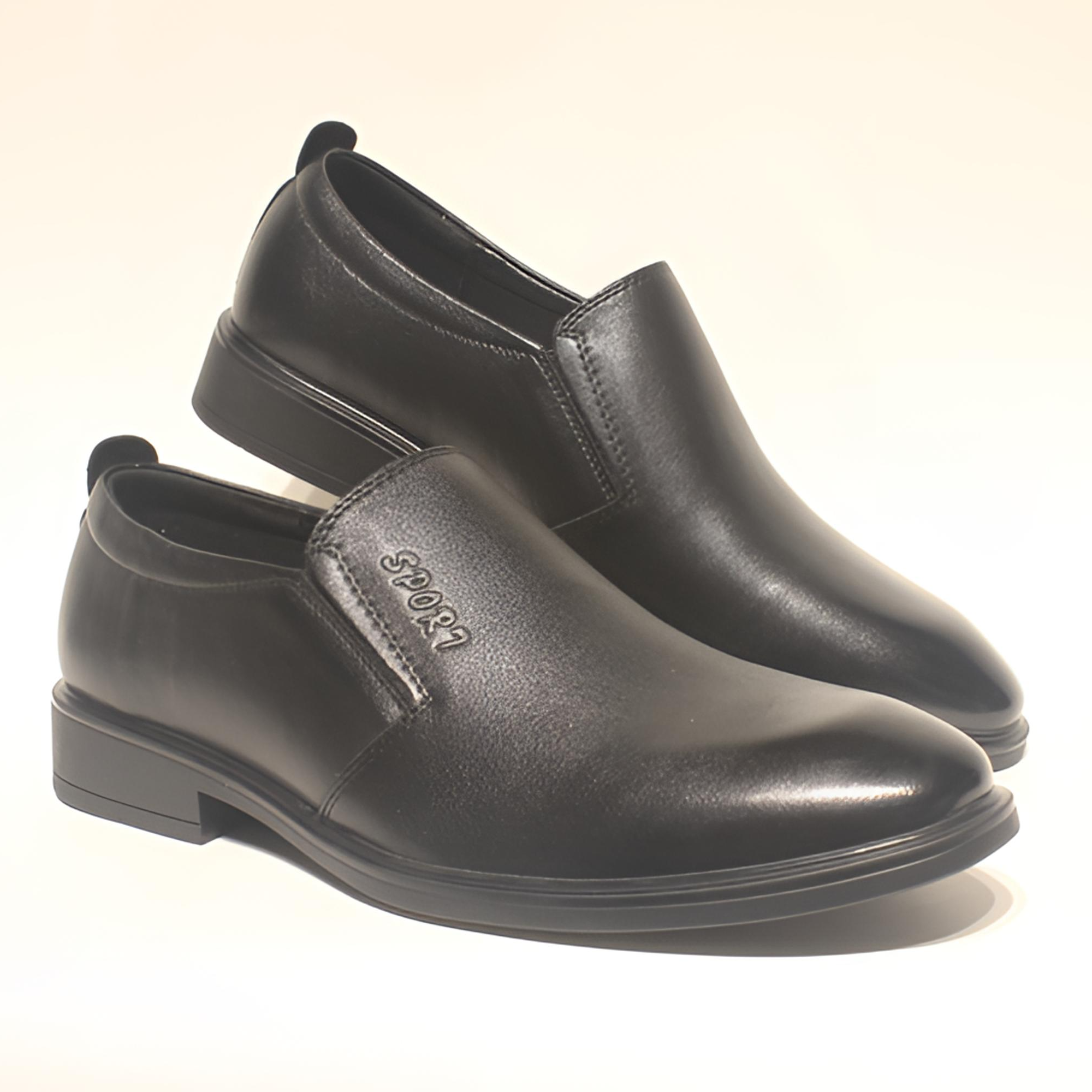 2024新款男士商务皮鞋真皮舒适