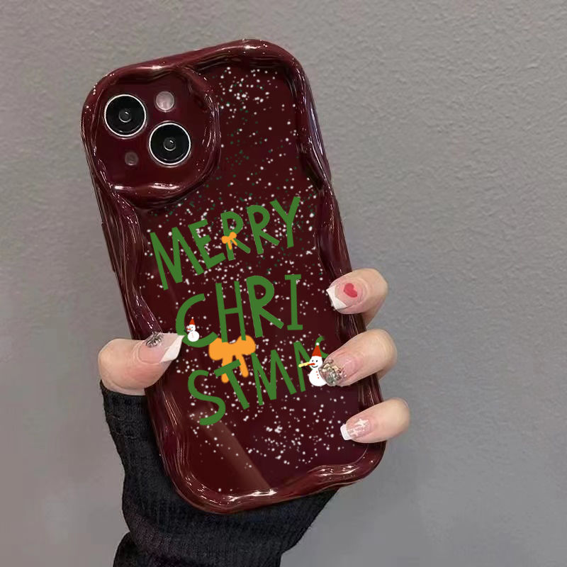 圣诞快乐适用iphone15/14/12/11/xr手机壳苹果13华为vivo小米oppo