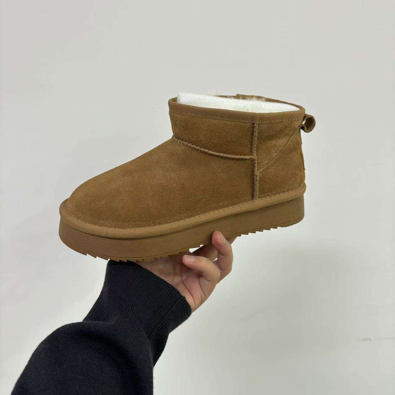 【LJWM】牛绒羊毛雪地靴 5890