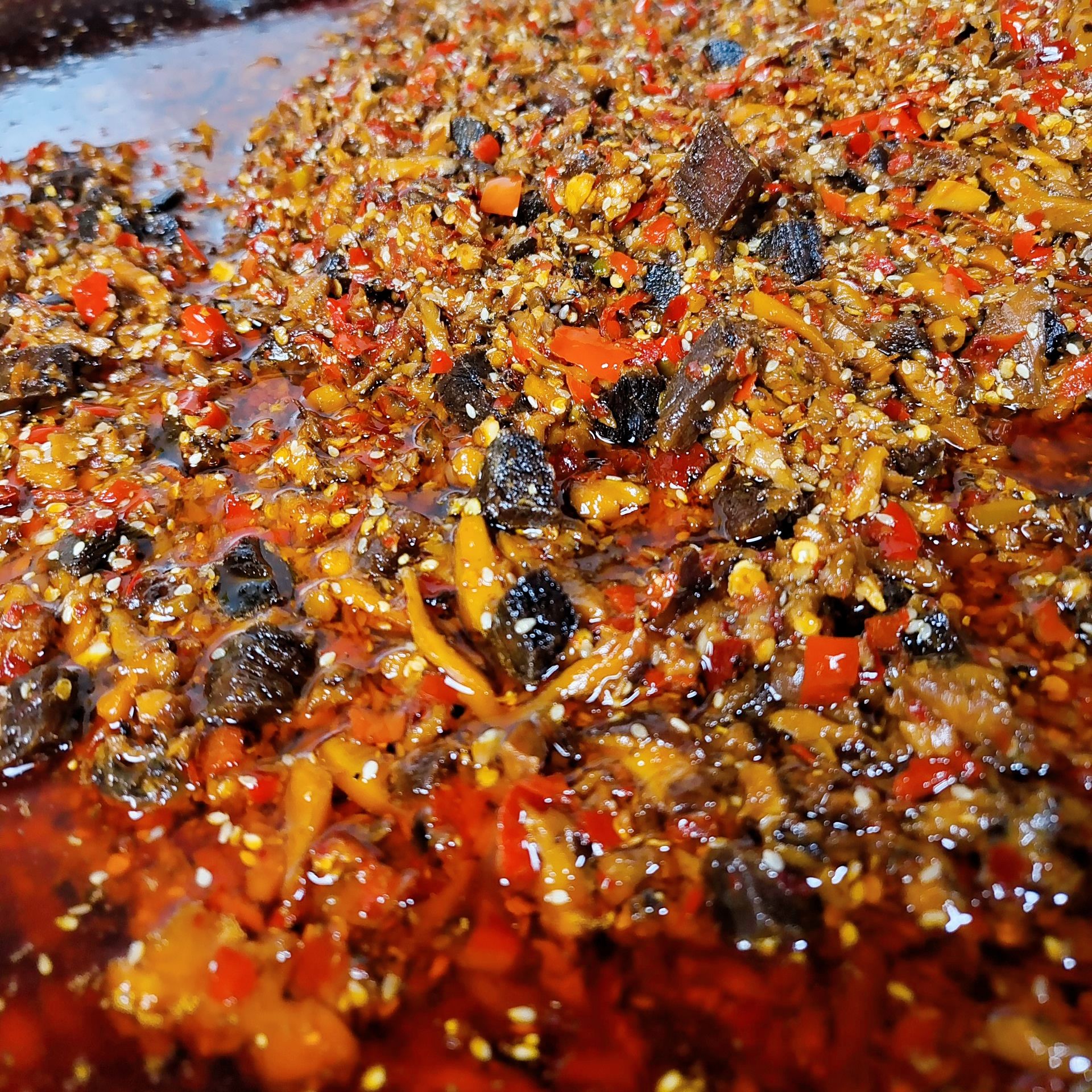 恩施优质精品香辣牛肉酱净含量230g下饭神器开麻辣胃拌饭酱必备
