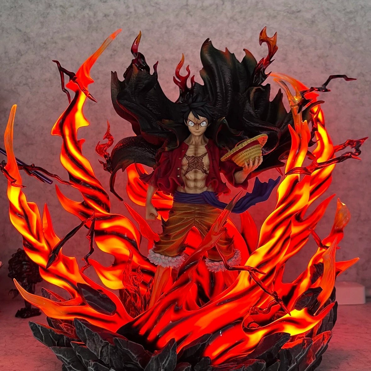 TT私人订制海贼王路飞手办四皇霸气色潮玩摆件动漫雕像