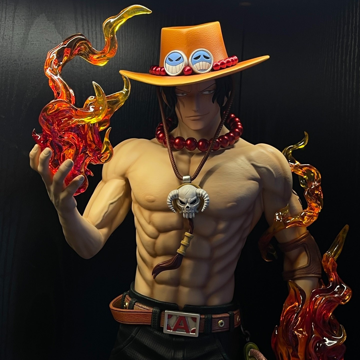 TT私人订制）预订订卡梦幻艾斯7ocm树脂Gk大雕像全款699，双头雕