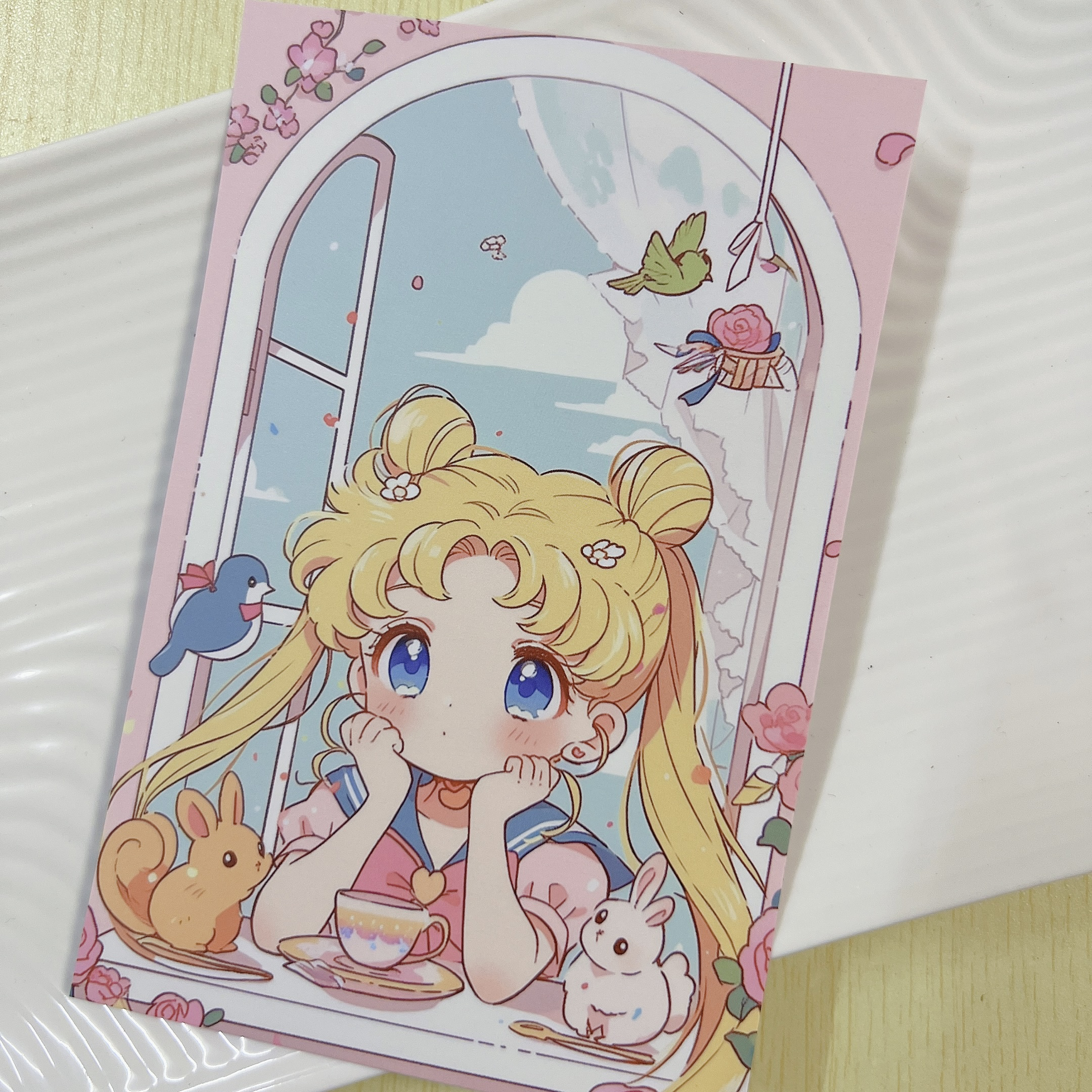 单款单拍不拼单馨悦轩定制卡背卡纸卡头便签鼠标垫