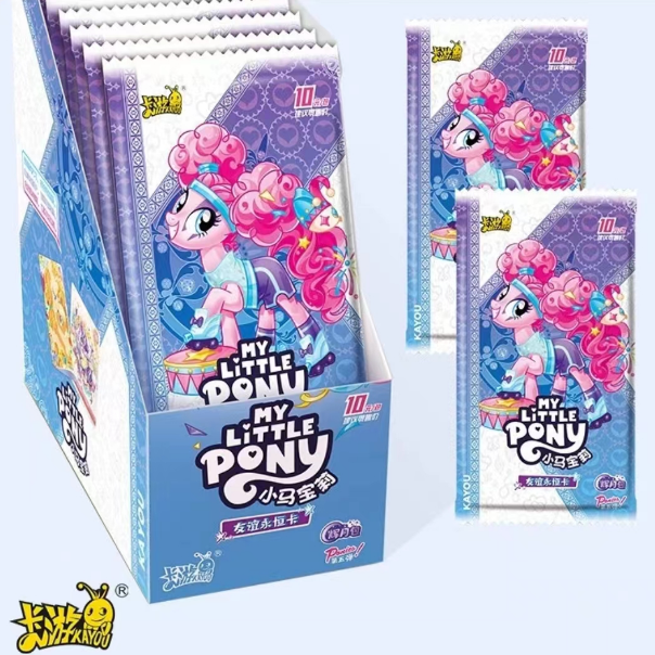 卡游【叠叠】拆盒小马宝莉辉月包正版收藏卡牌盲盒（默认代拆）