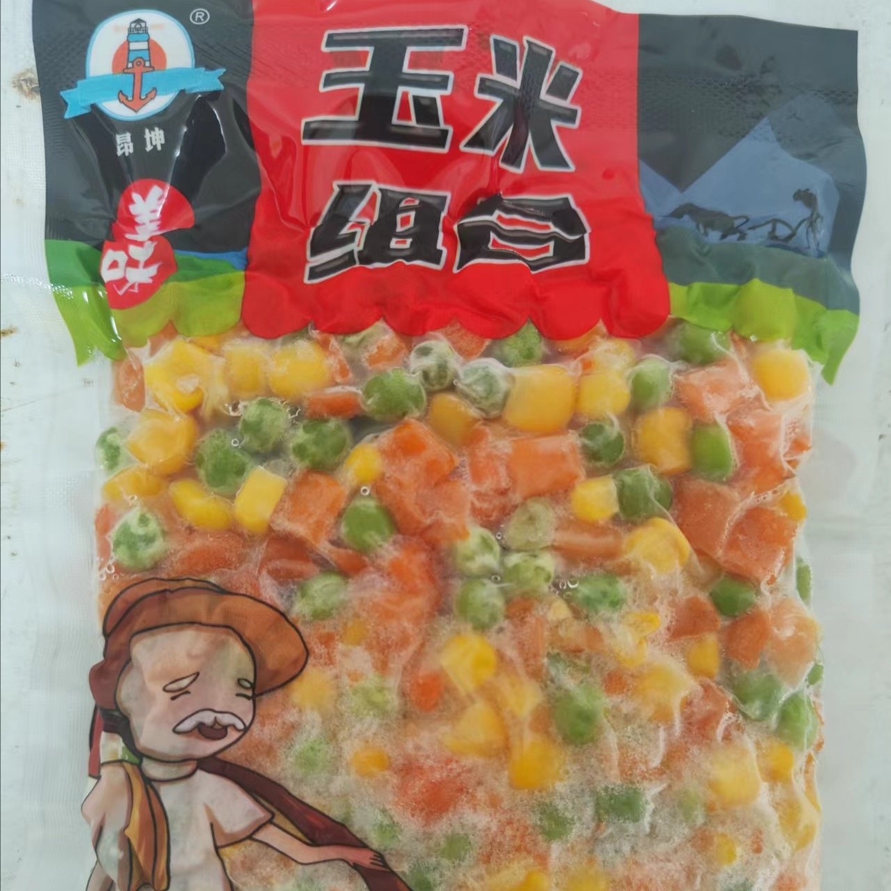 一包玉米粒