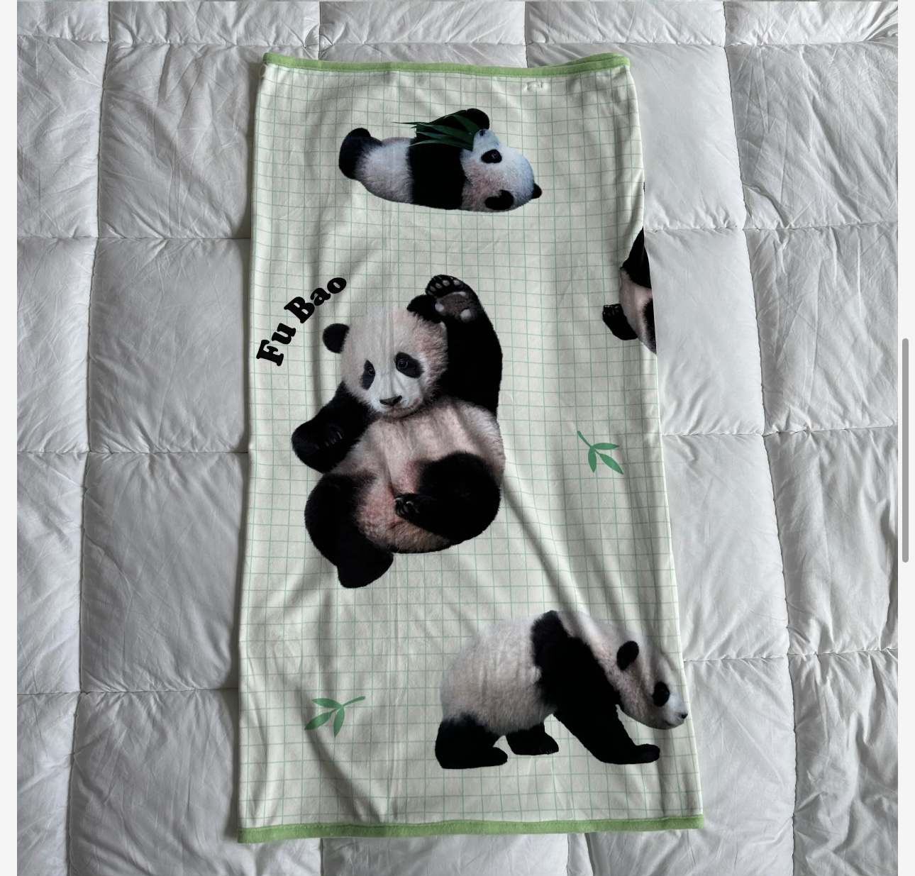 福宝周边福宝加厚多功能全家福毛毯抱毯棉花印花盖毯宝家族毛毯