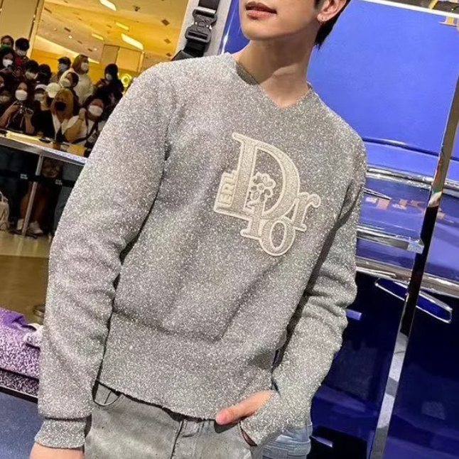 未使用 DIOR/迪奥 联名ERL卫衣时尚男士休闲秋冬男装129002长袖