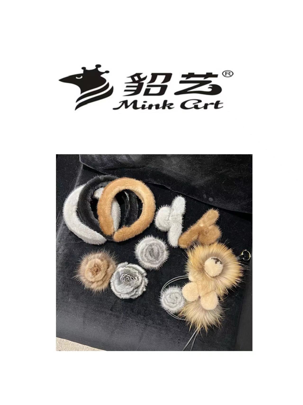貂艺【水貂小物】轻奢简约时尚设计款休闲水貂集合小物B