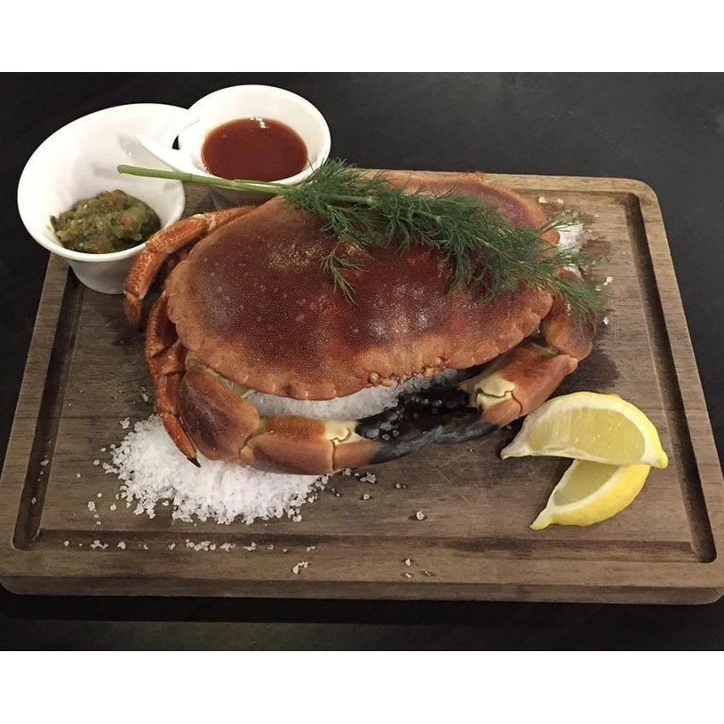 鲜活面包蟹约650g-750g左右/只蟹同城配送海鲜