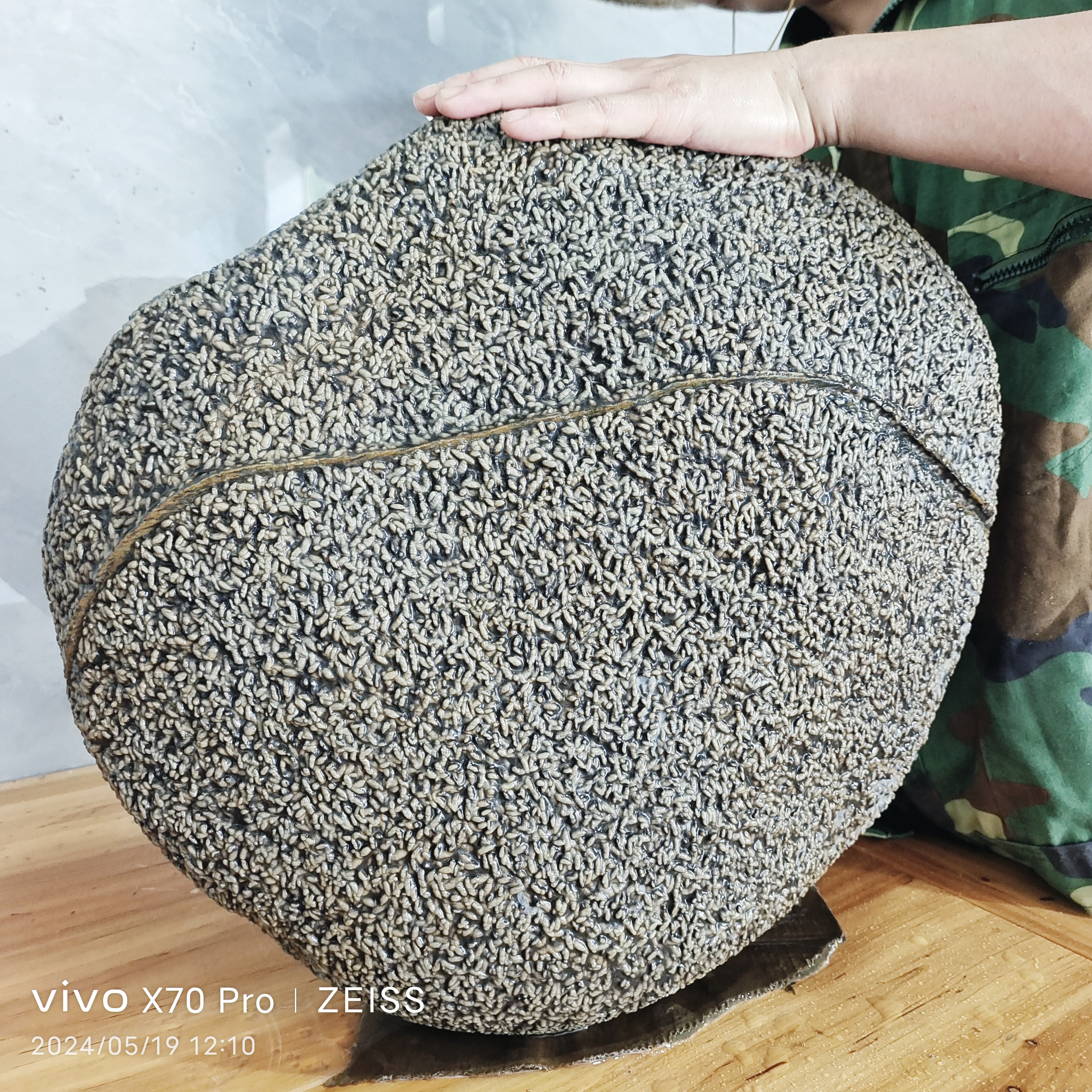 三清山米粒石天然原（一物一拍）纯手工主杯精美观赏石奇石靠山石