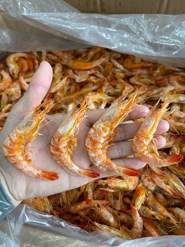 汕尾本港 大号直虾干 淡干鲜甜 零食干虾