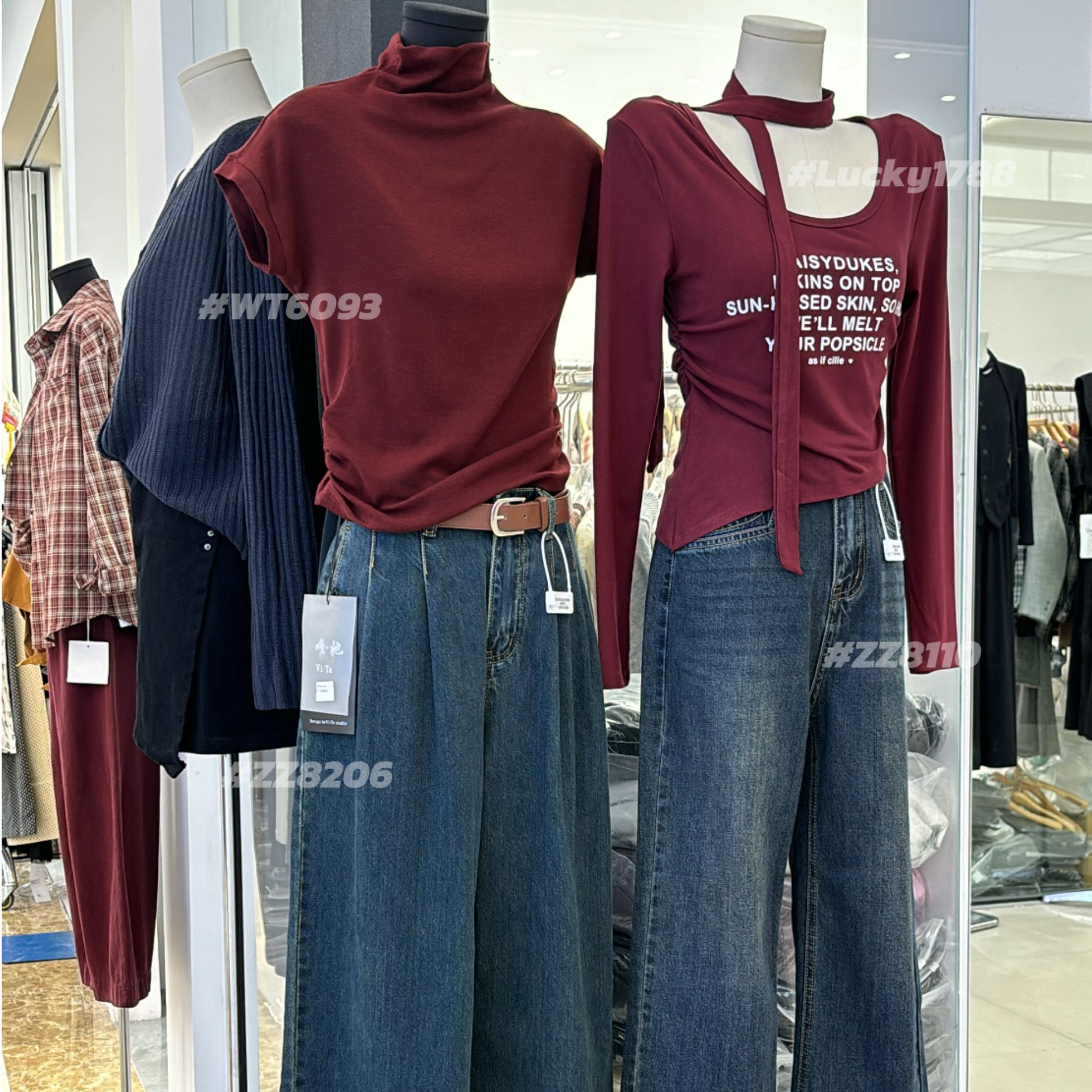 HappyTuo～坨坨家韩系高货浮力短袖