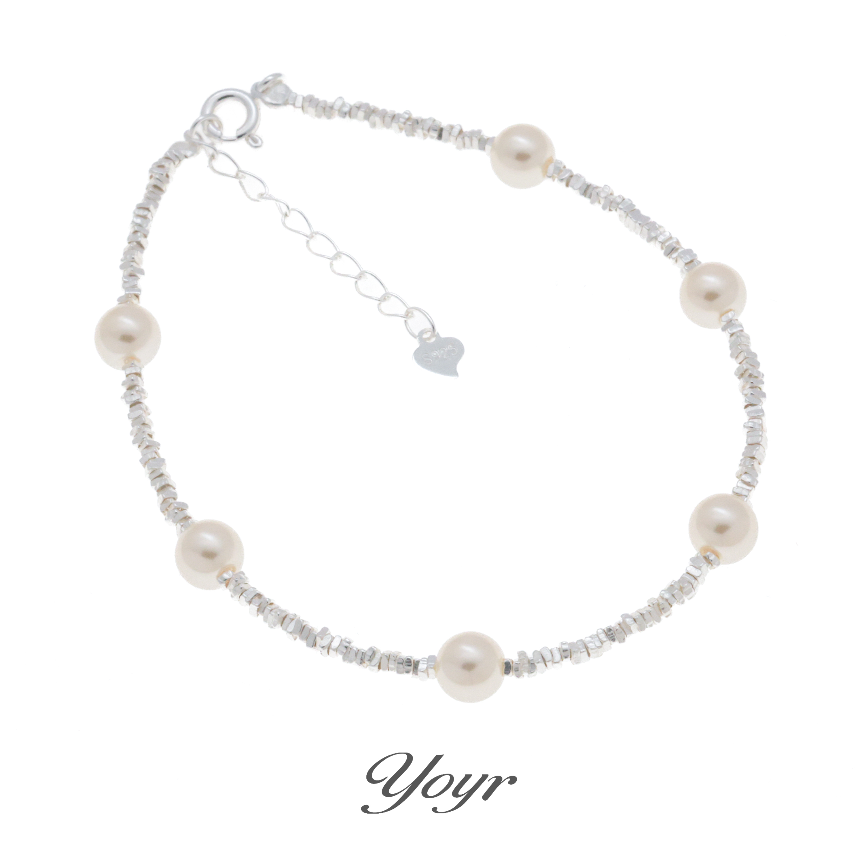 YOYR 925银手链 碎银满天星手链施家珠轻奢百搭气质