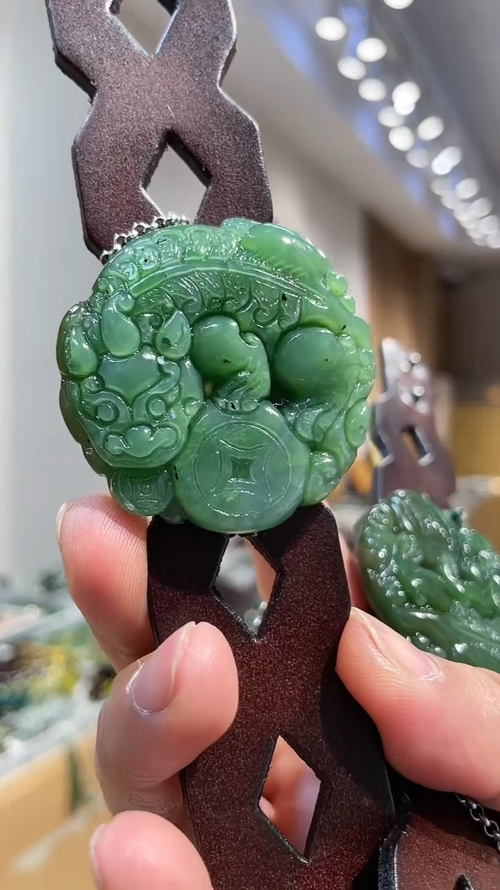【闪购商品】和田玉手牌未镶嵌手牌