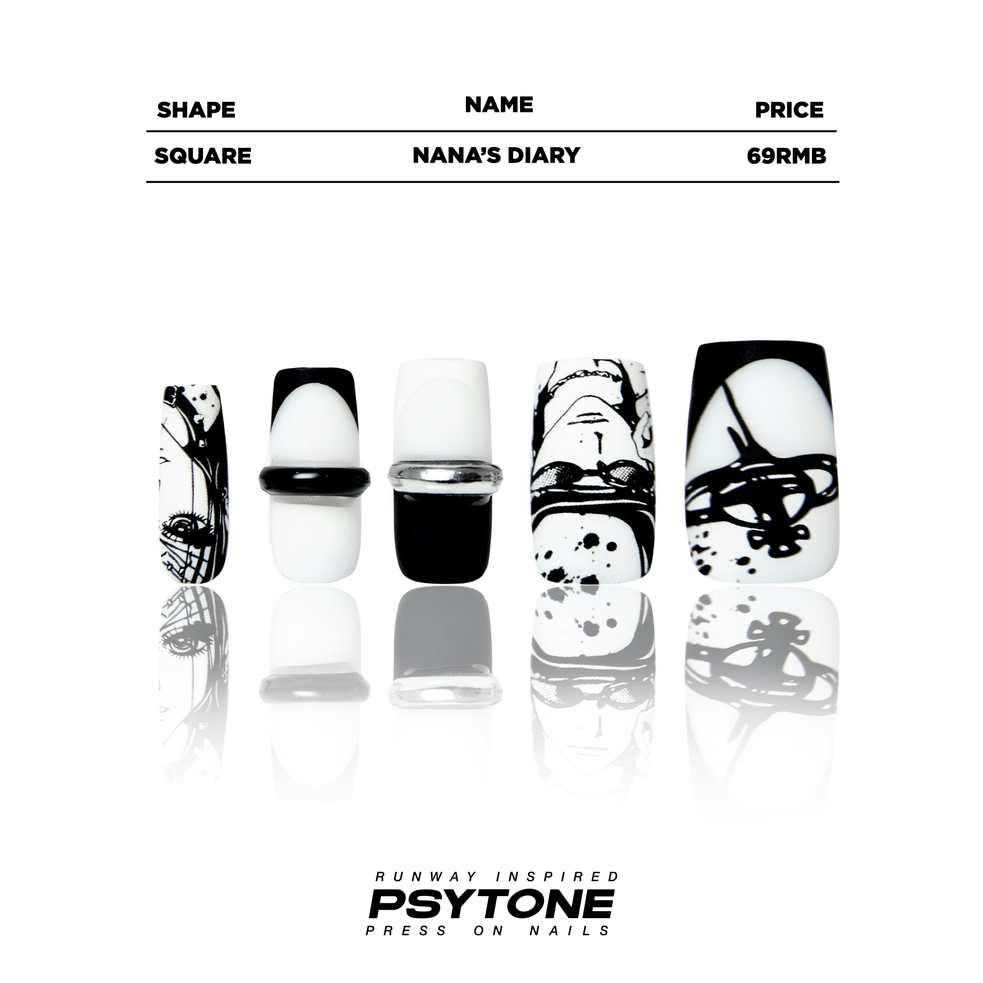 幻调Nana日记 | 致敬NANA原稿土星元素全尺码穿戴美甲998