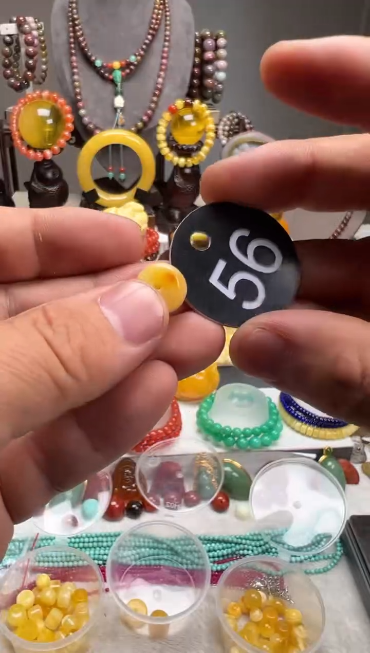 【闪购商品】琥珀珠宝奇石未镶嵌56号