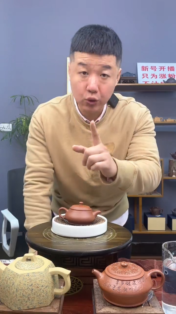 【闪购商品】紫砂茶壶周晓敏降破泥梨皮明炉100CC