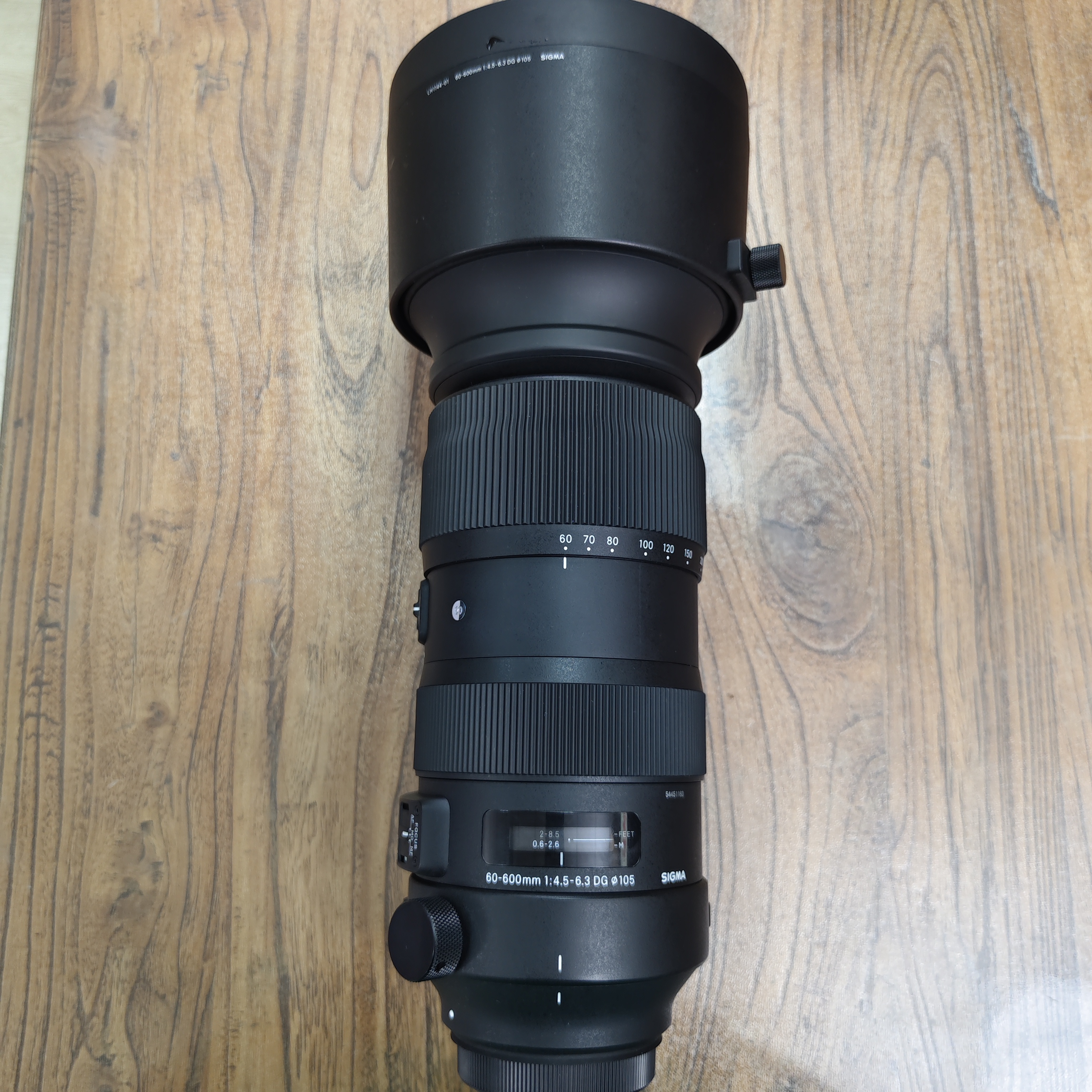 95新 Sigma/适马 适马60-600s版佳能口