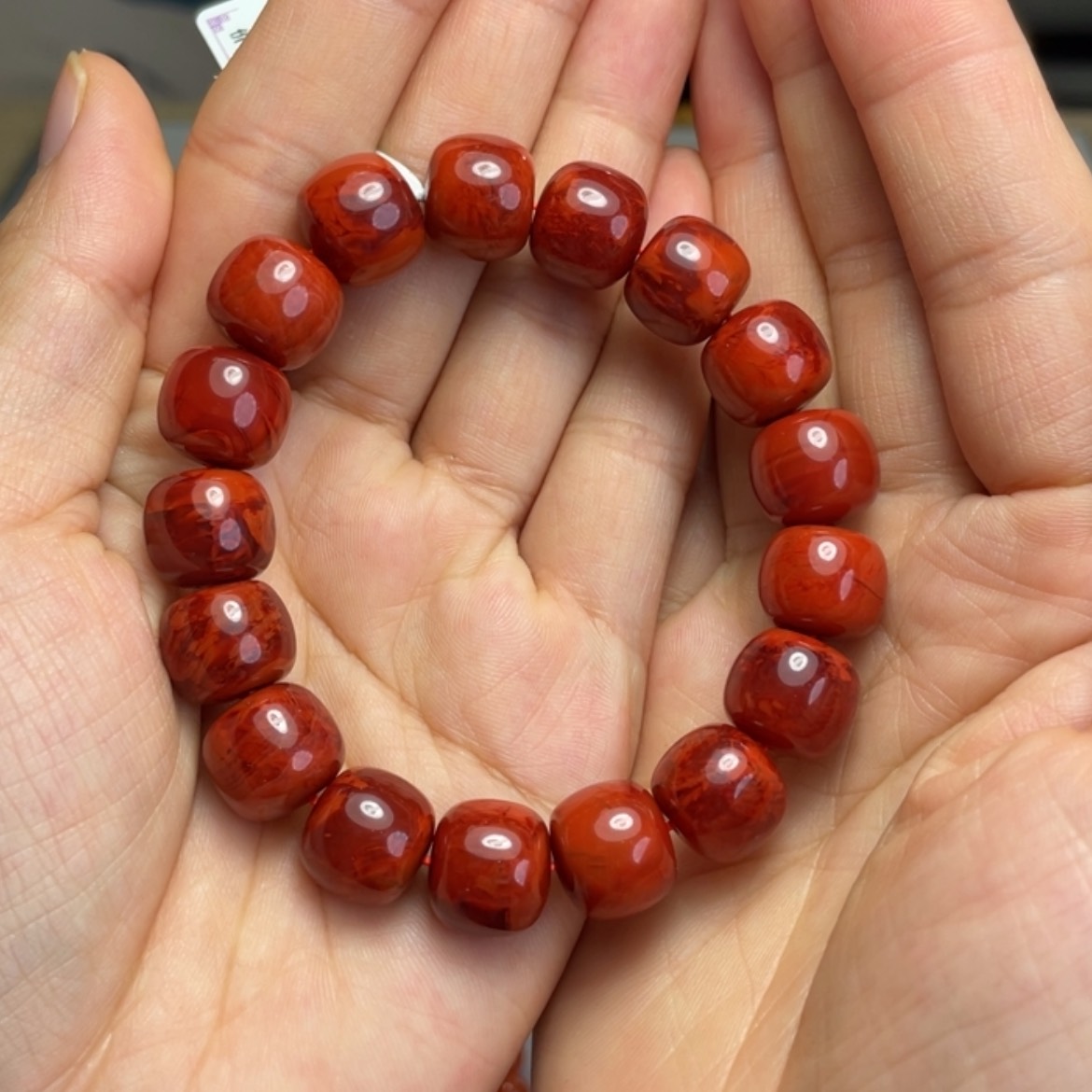 【闪购商品】南红玛瑙手串12多样性发1未镶嵌浪**?