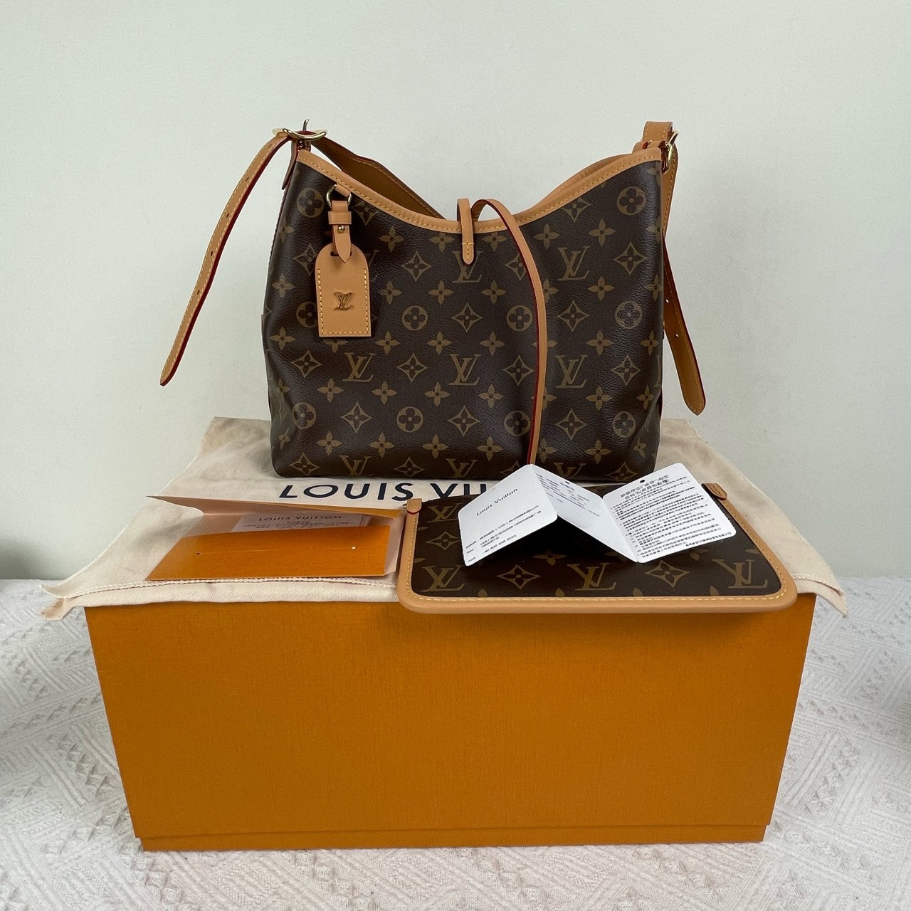 全新未使用 LOUIS VUITTON PARIS 全新LV路易威登 Carryall小号 