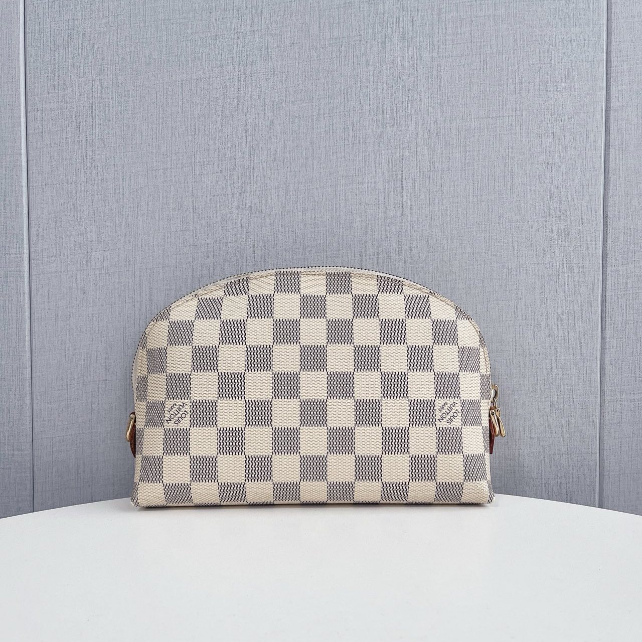 95新 LOUIS VUITTON PARIS  路易威登/LouisVuitton白棋盘化妆包