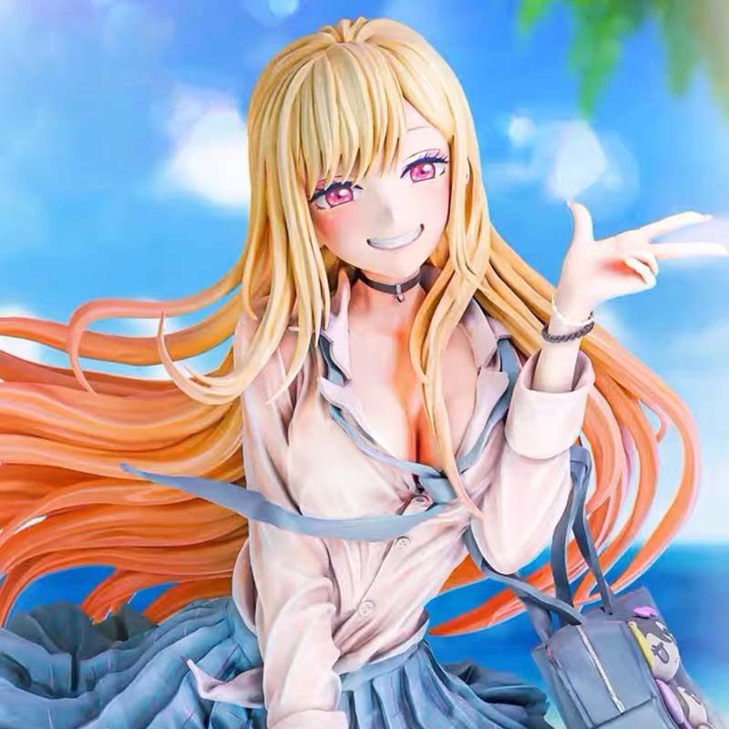 沙滩喜多川海梦制服泳装更衣人偶动漫手办模型摆件礼物