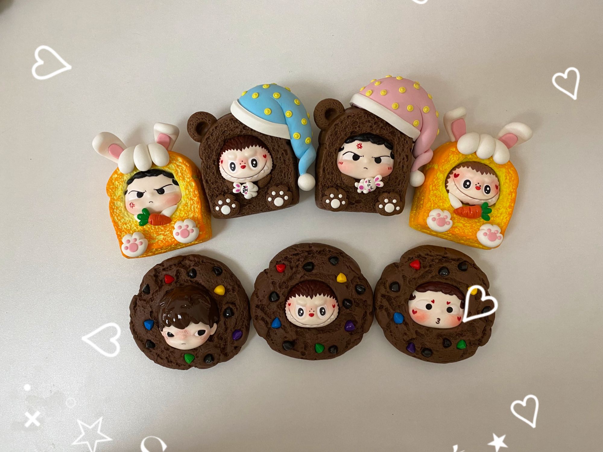 树脂黏土手工摆件挂件