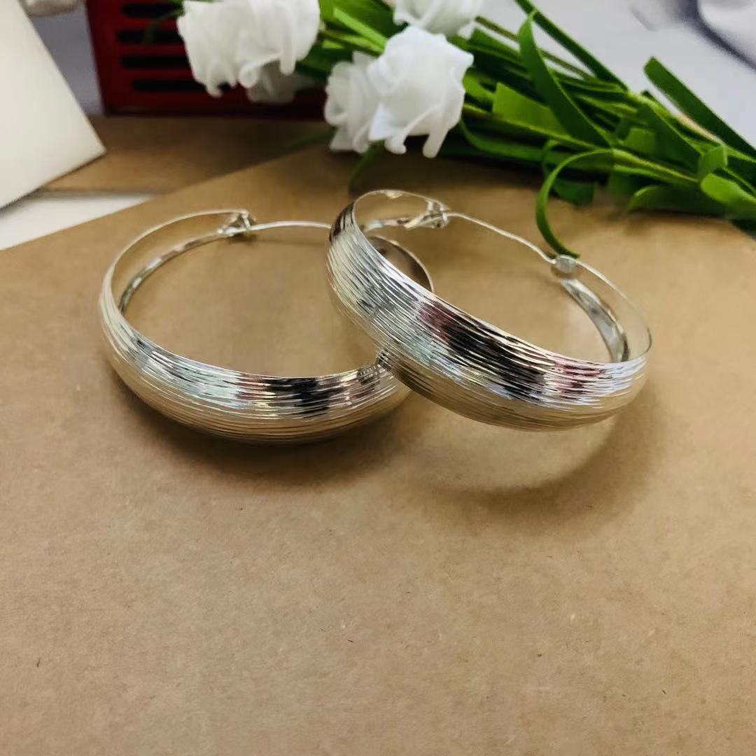 合金耳饰 洛洛~无金属亚克力耳饰 减龄休闲耳环-2022321