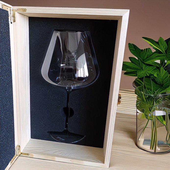 纯手工 创意 纤薄 欧式 勃艮第大肚 无铅水晶 葡萄酒杯礼盒装