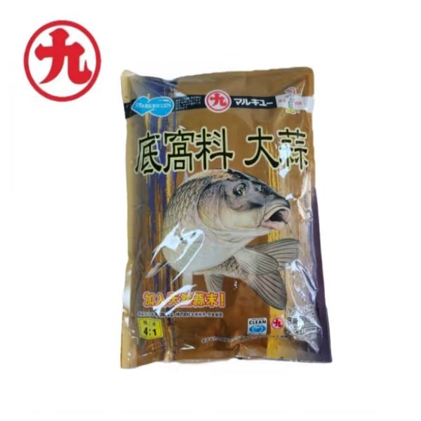丸九底窝料鲫鱼鲤鱼大蒜野钓黑坑饵料鱼饵窝子料湖库饵鱼饵添加剂