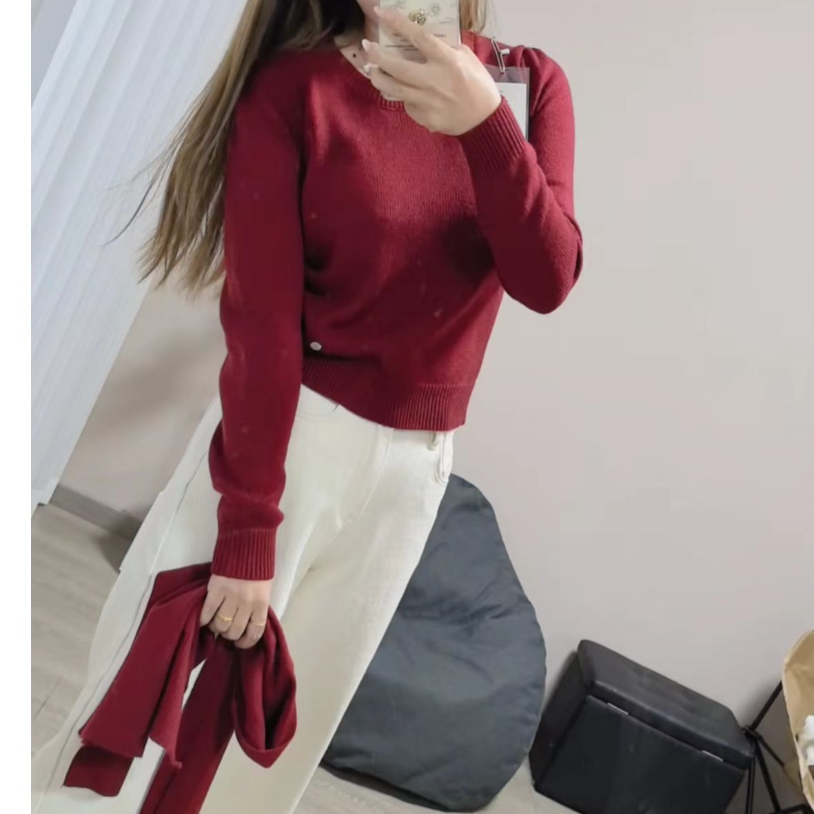 奶呼呼软糯2024秋冬新款披肩小众设计感针织开衫长袖上衣女慵懒