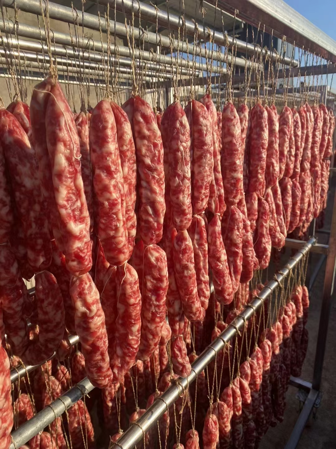 农家土猪肉腊肠原味腊肠香肠腊肉风干梅菜腊肠