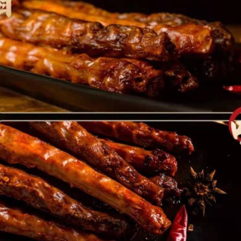 阳光烤脖黑鸭味40g根火锅香辣烤脖子鸡肉零食特色卤味小吃