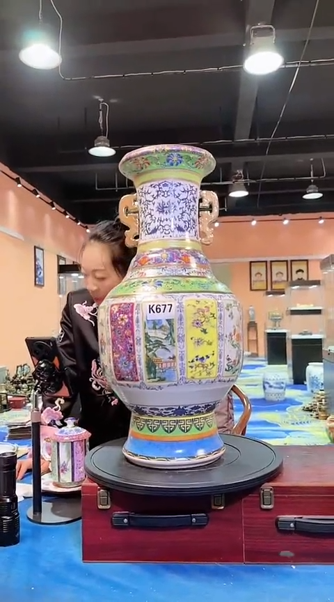 【闪购商品】陶瓷摆件K677珍品瓷王