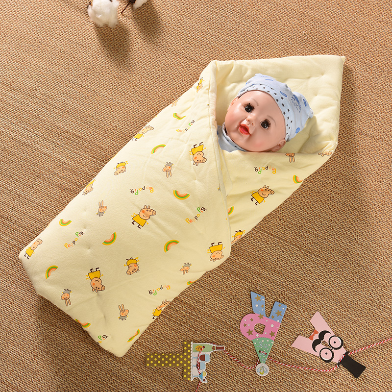 初生婴儿抱被纯棉产房包单新生儿包被春秋纯棉花产房必备抱被