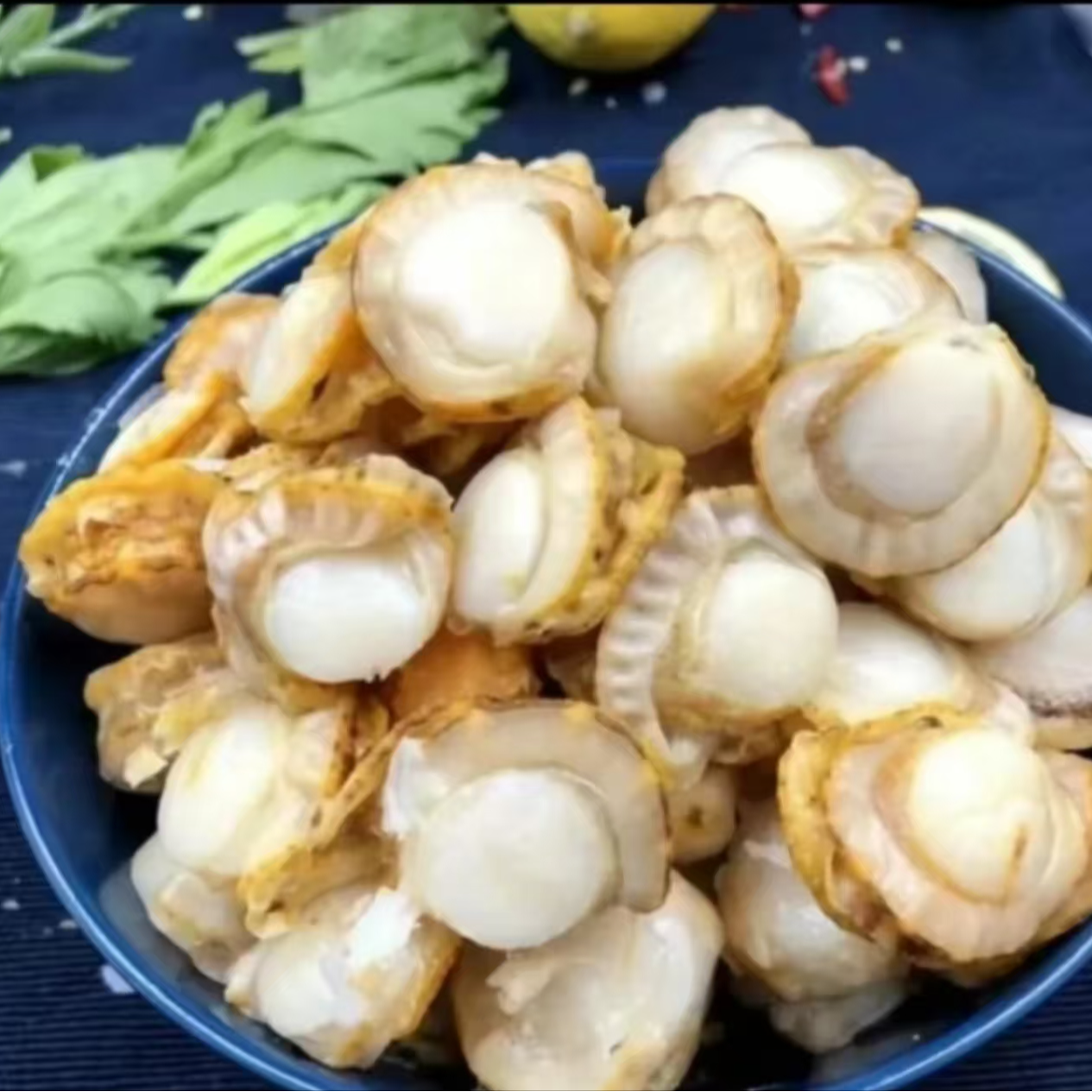 手工现拨 新鲜大号扇贝肉 无泥无沙 5斤带保护冰