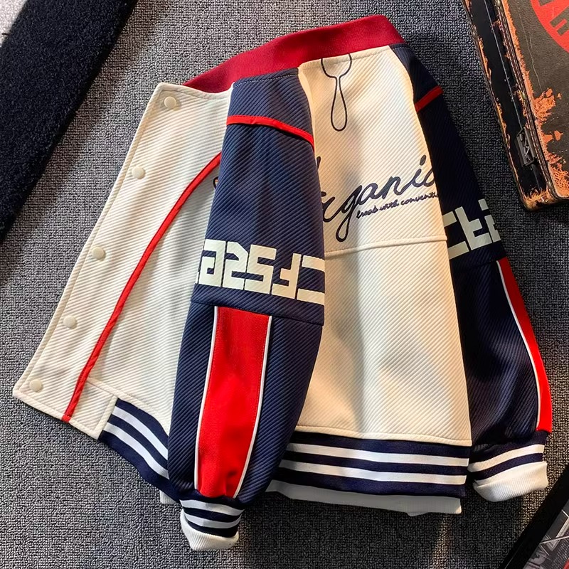 男童男孩外套春秋款秋装新款棒球服早秋夹克开衫童装秋季儿童上衣